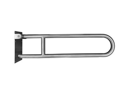 Can wall to floor grab bars be used in an outdoor shower?